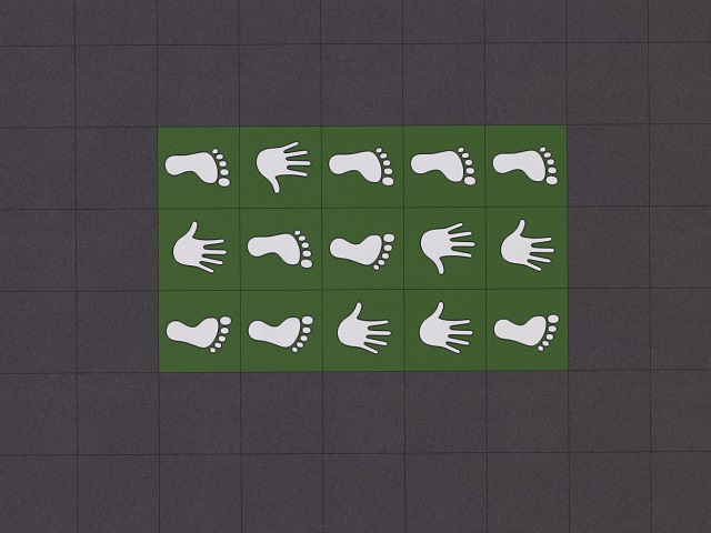 KAUÇUK KARO SEKSEK OYUN TAKIMI VE FİZİKSEL BECERİ OYUN TAKIMI MODELLERİ / 61500 - 14 Kauçuk Karo Fiziksel Beceri Ve Denge Oyun Takımı