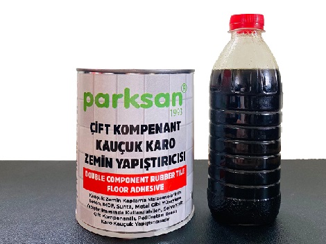 61600 - Çift Kompenant Kauçuk Karo Zemin Yapıştırıcısı (1 kg)