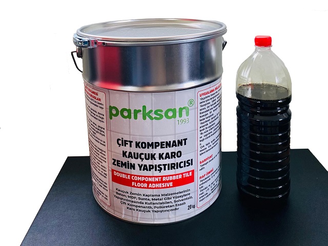 KAUÇUK KARO ZEMİN YAPIŞTIRICISI / 61600 -03 Çift Kompenant Kauçuk Karo Zemin Yapıştırıcısı (25 kg)