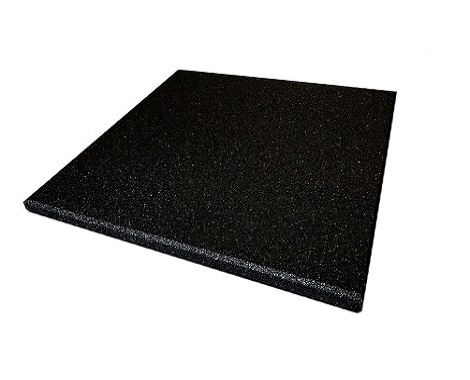 61012-01 100x100 cm Blok Kauçuk (Siyah)