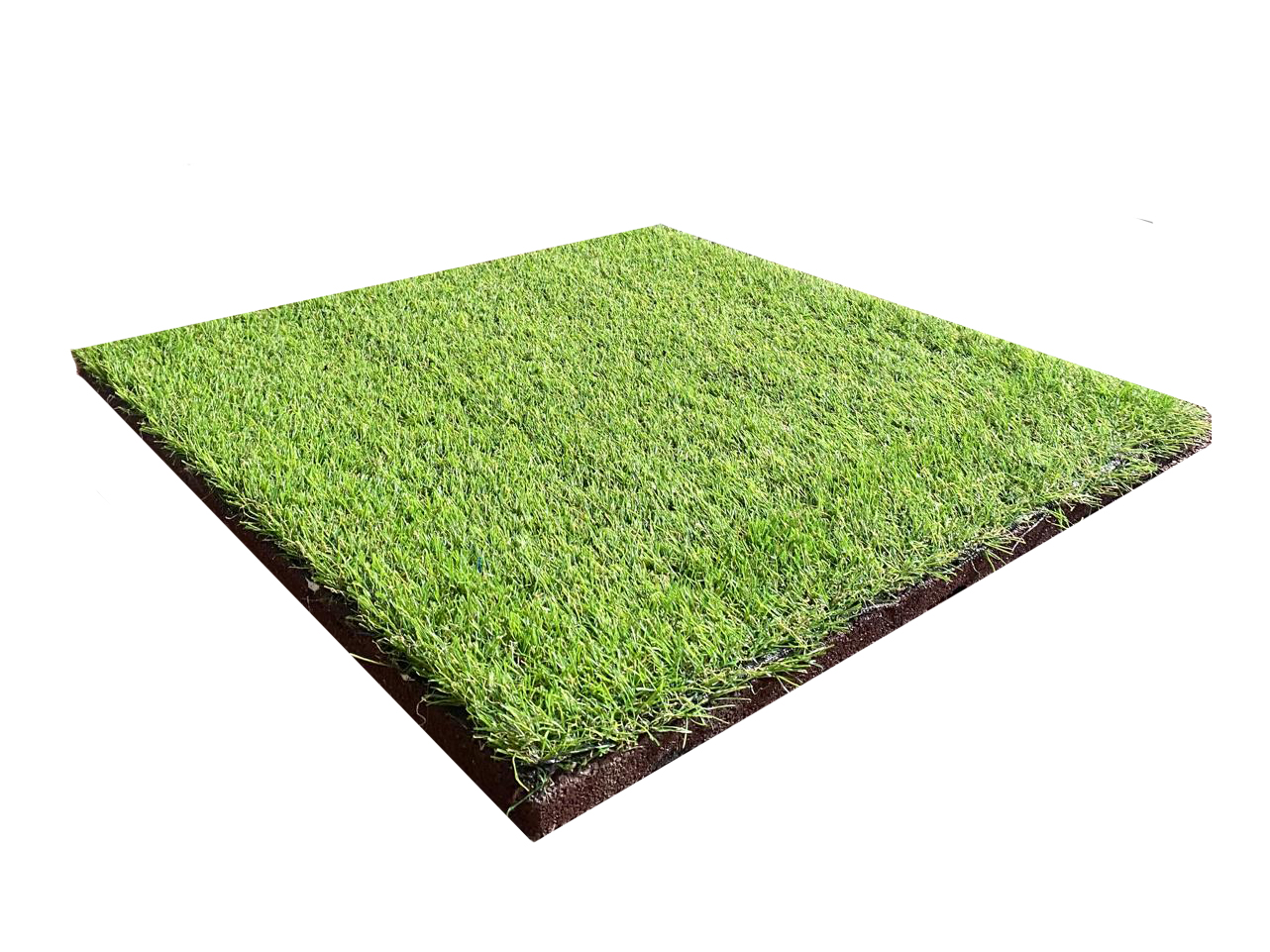 61001-02 SUNİ ÇİM KAPLI KAUÇUK KARO ZEMİN KAPLAMA(50x50)