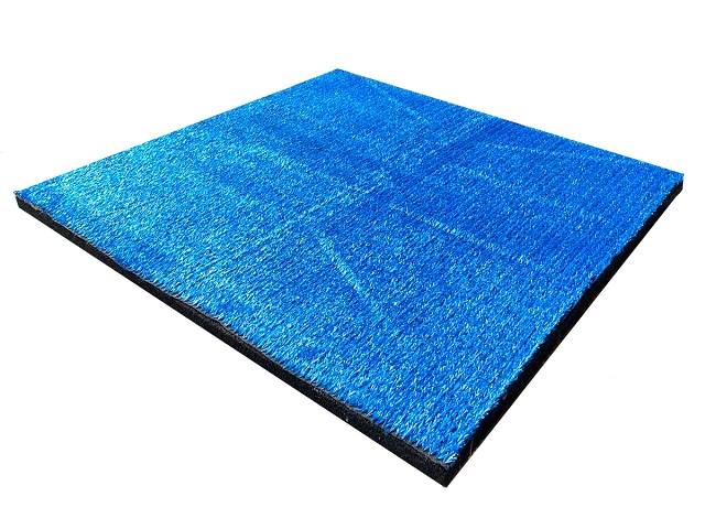 61001-07 SUNİ ÇİM KAPLI KAUÇUK KARO ZEMİN KAPLAMA(100x100) 